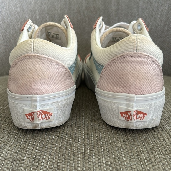 Vans Old Skool Platform Twill Sneakers - Picture 4 of 8